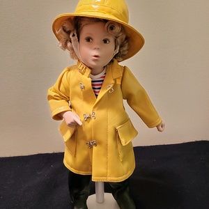 Danbury Mint Shirley Temple Porcelain Doll “Captain January"